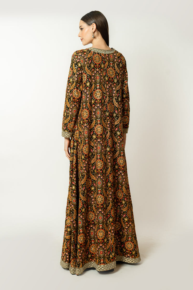 RABIA BLACK JACKET SET