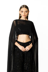 ADHA BLACK CAPE SET