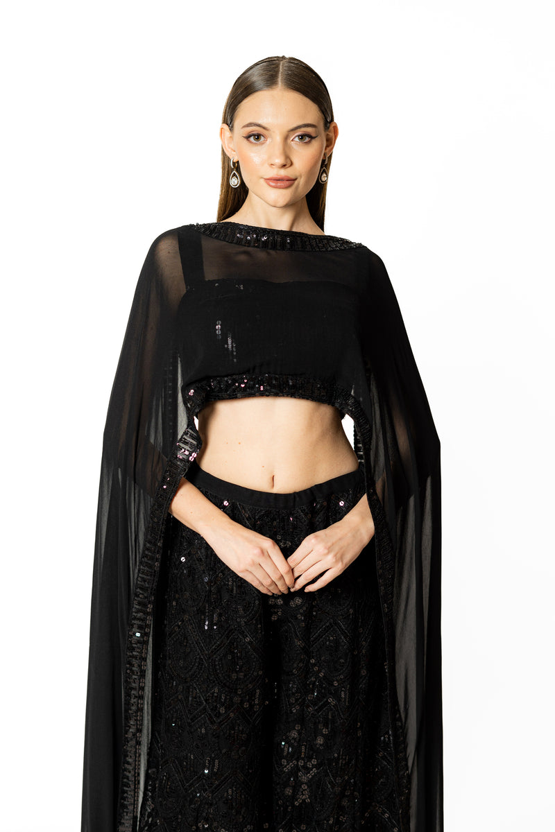 ADHA BLACK CAPE SET