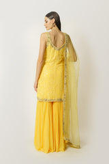 AYAT LEMON YELLOW KURTA SET