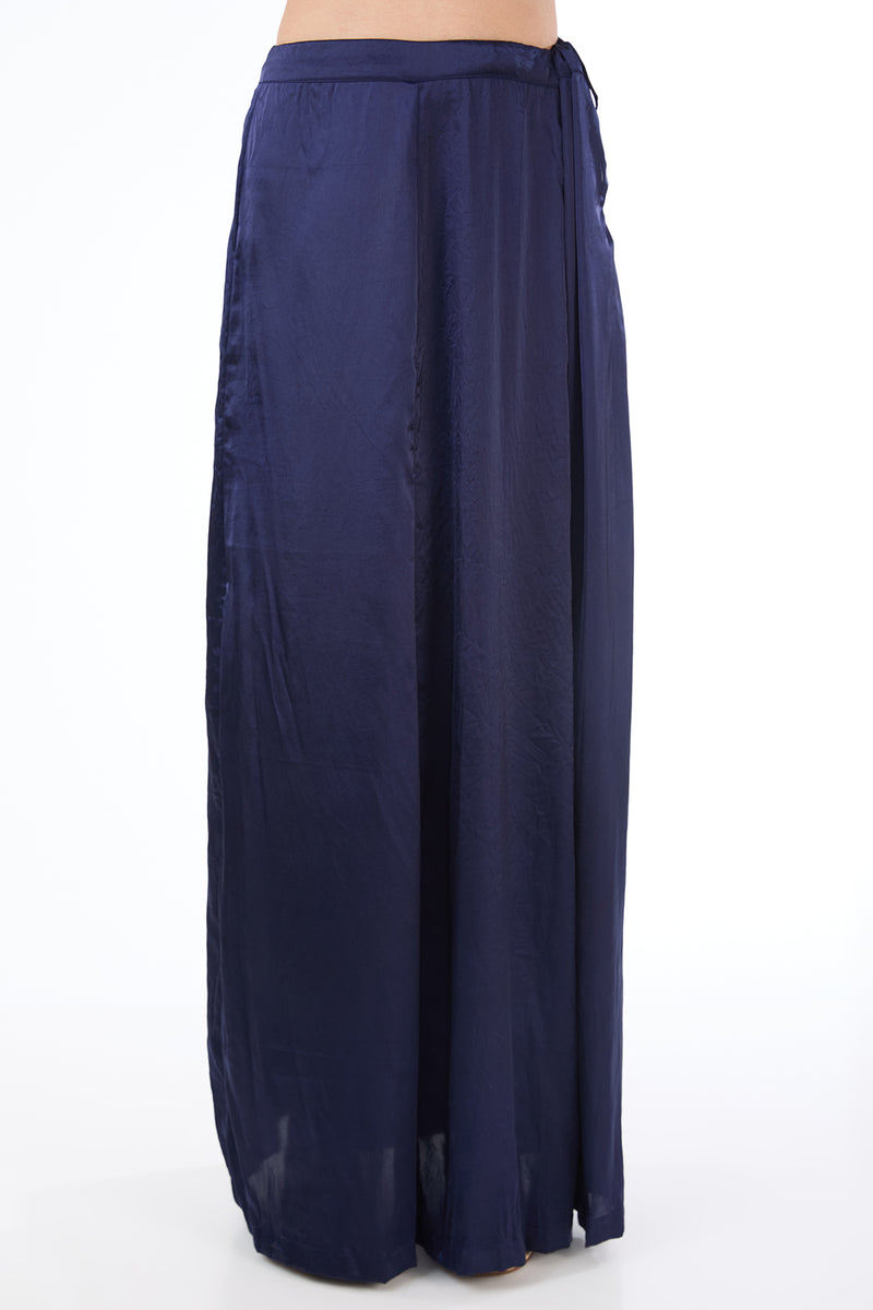 Zaynab blue sari set