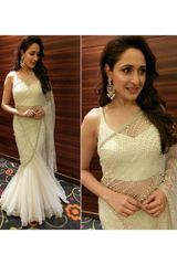 Pragya In Pearl Drape Lehenga Sari Set