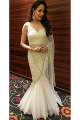 Pragya In Pearl Drape Lehenga Sari Set