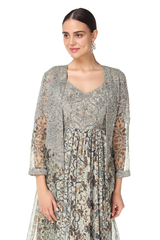Diana Long Gown with Jacket
