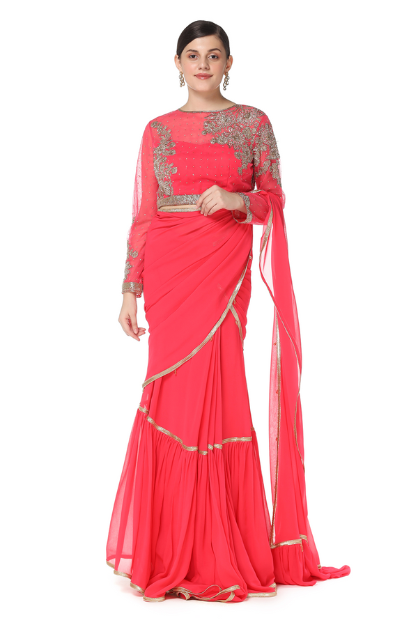 Amalia Lehenga Sari