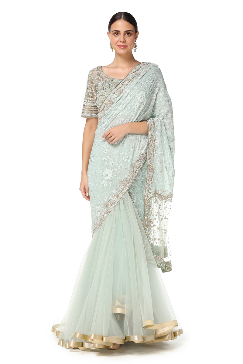 Naziha Lehenga Sari