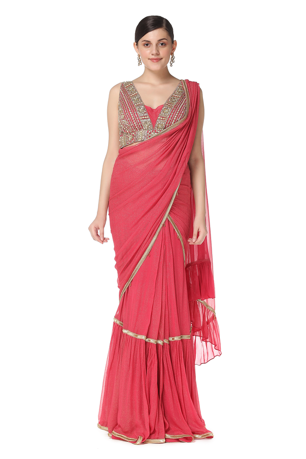 Amalia Lehenga Sari