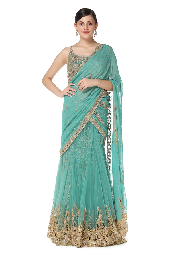 Naziha Lehenga Sari