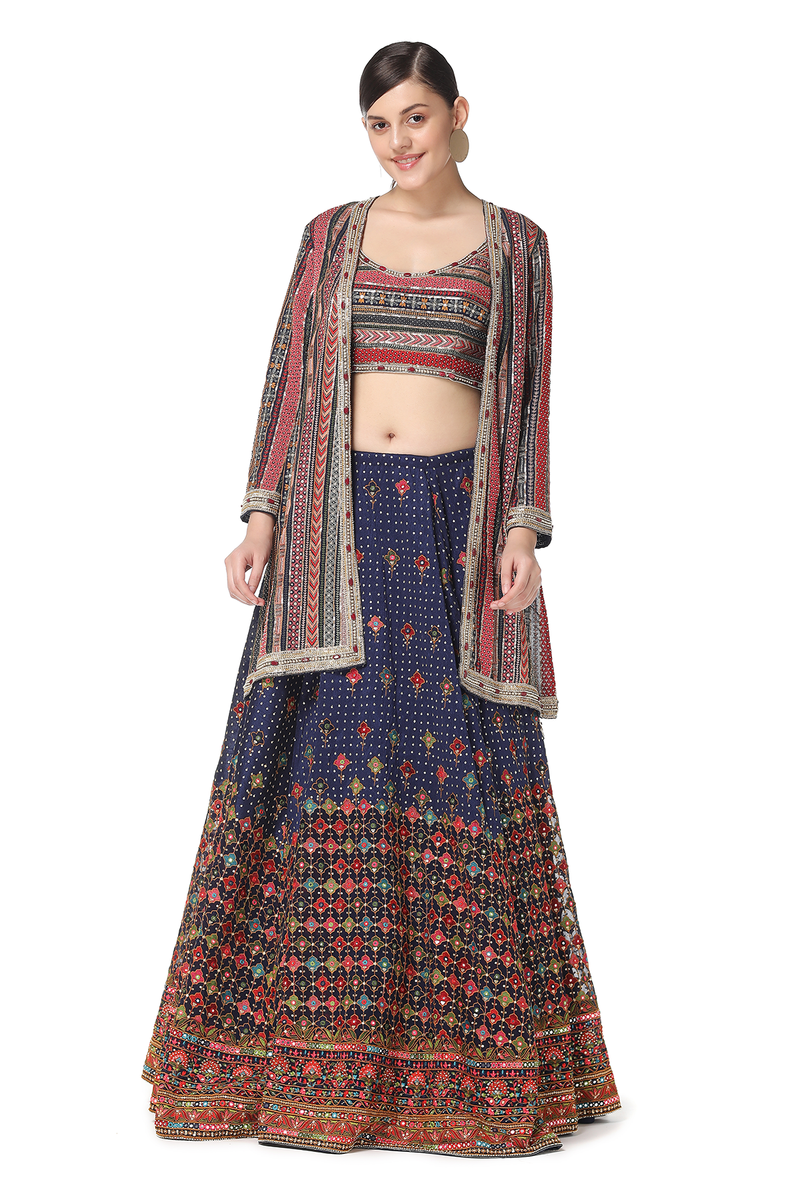 Rabia Lehenga/Jacket Set