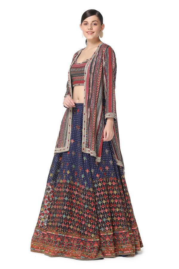 Rabia Lehenga/Jacket Set