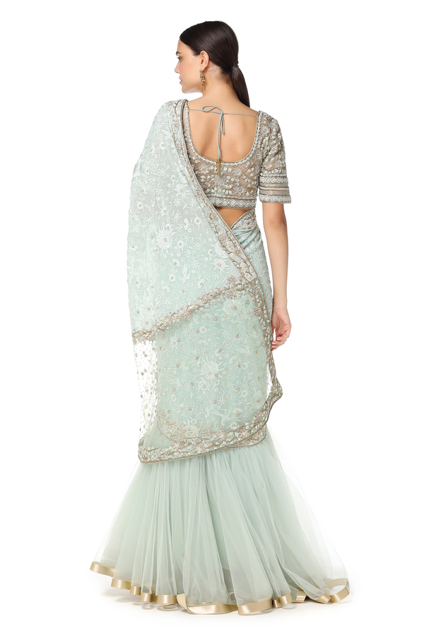 Naziha Lehenga Sari