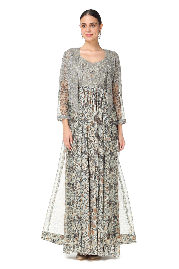 Diana Long Gown with Jacket