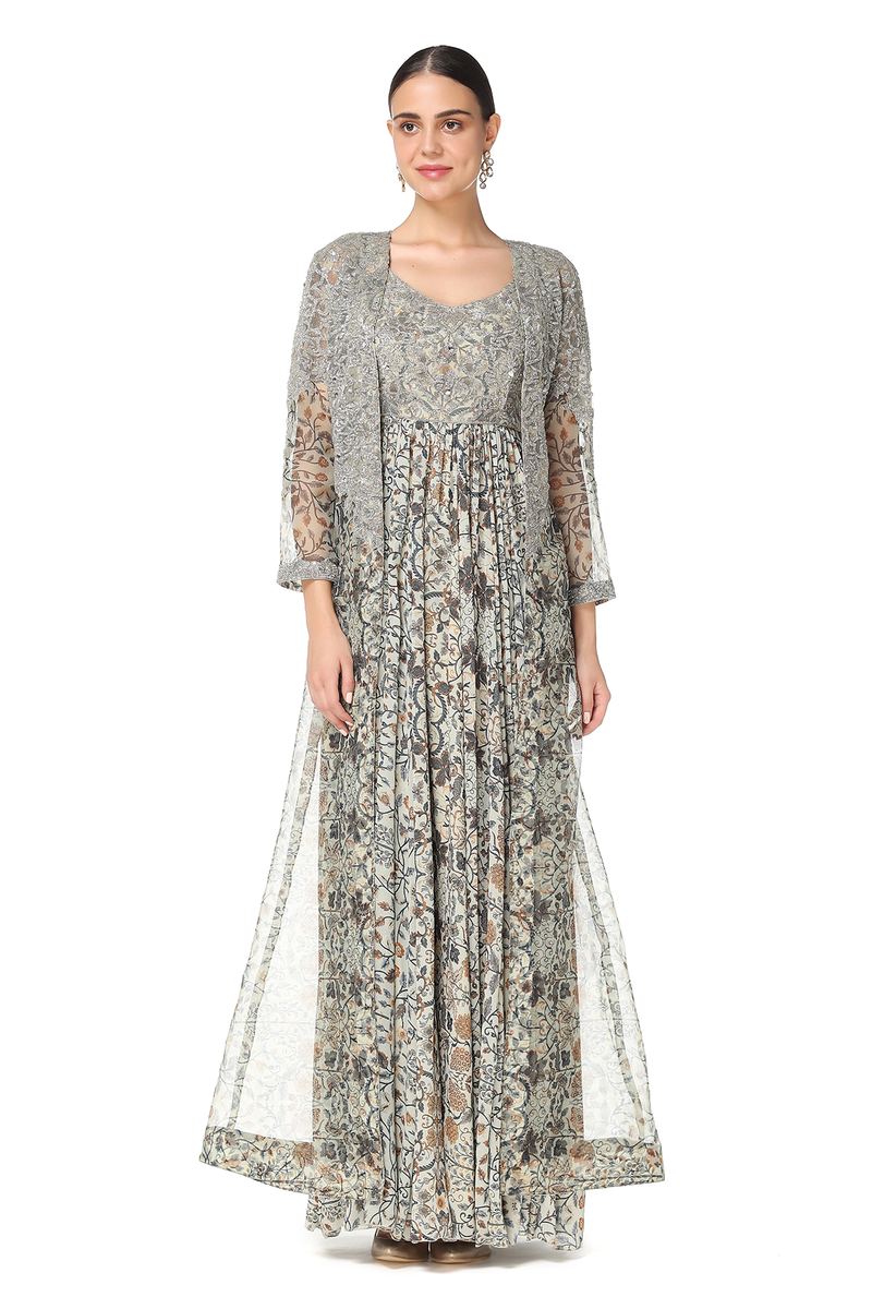 Diana Long Gown with Jacket