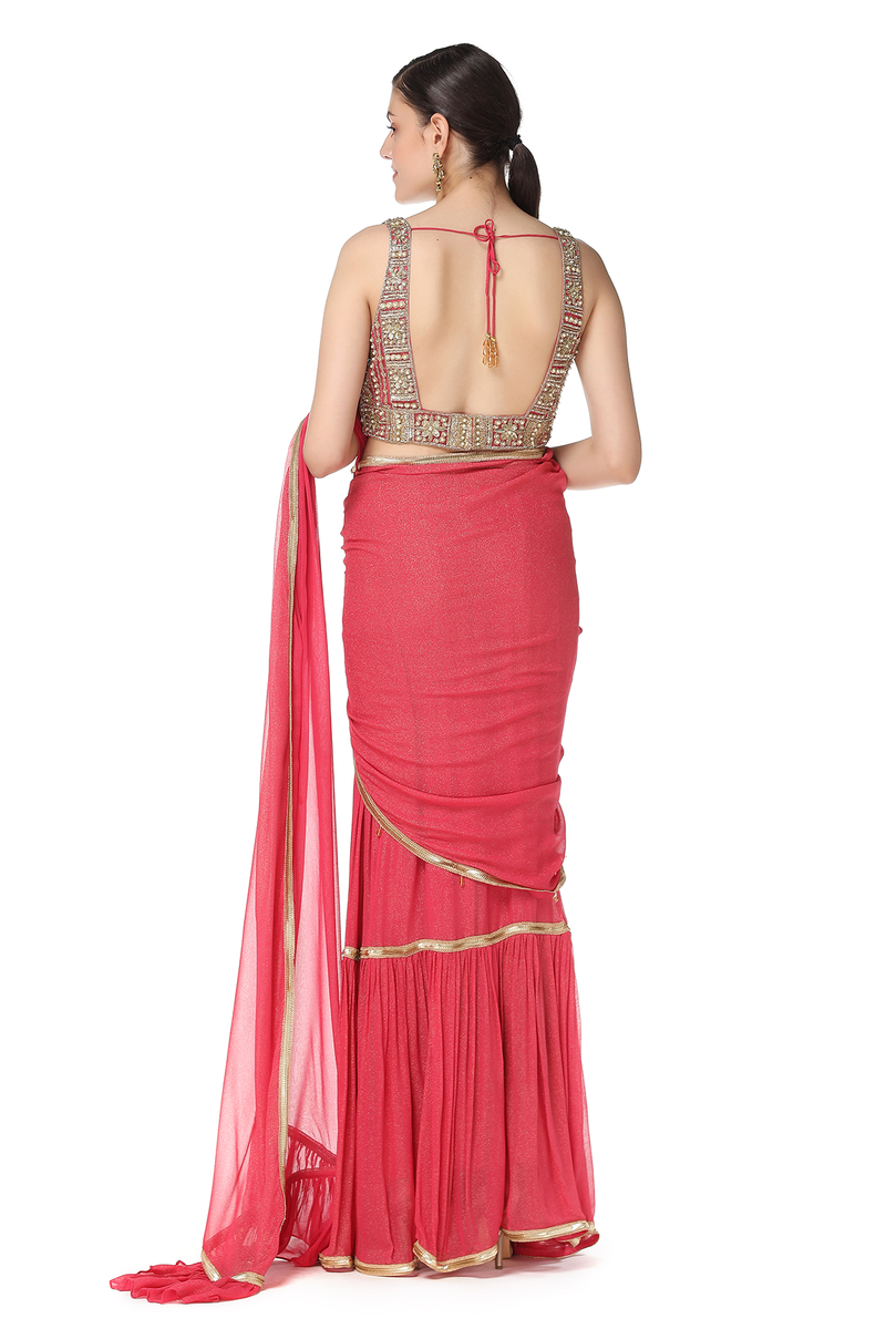 Amalia Lehenga Sari