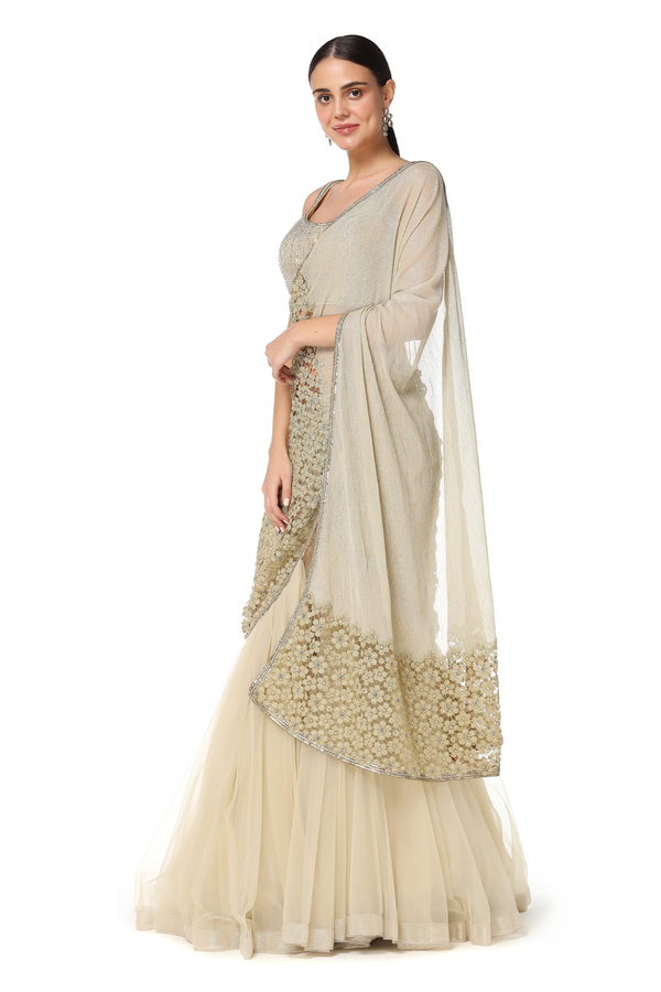 Naziha Lehenga Sari