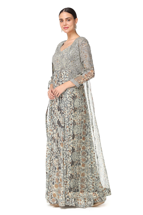 Diana Long Gown with Jacket