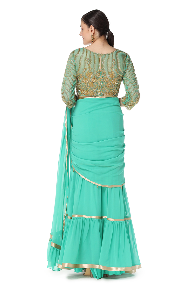 Amalia Lehenga Sari