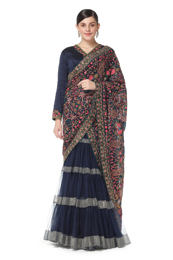 Amalia Lehenga Sari Set