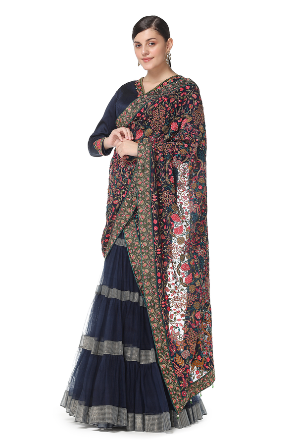 Amalia Lehenga Sari Set