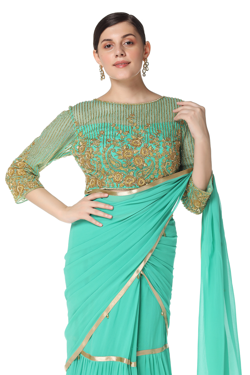 Amalia Lehenga Sari