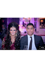 Faryal Makhdoon In Wine Chiffon Sari Set