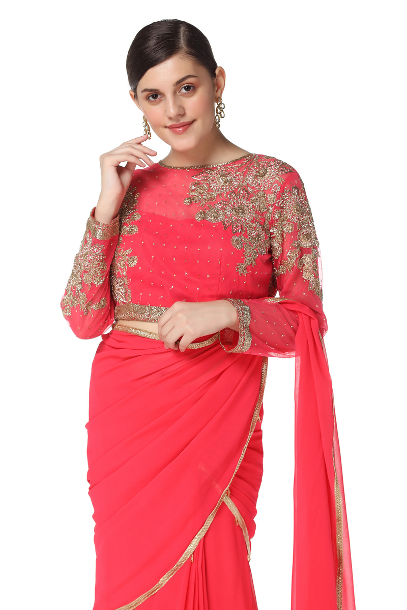 Amalia Lehenga Sari