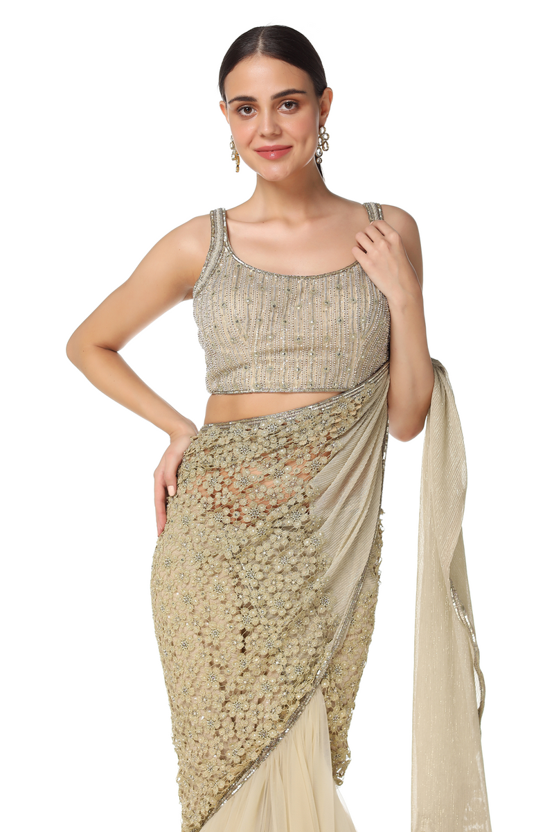Naziha Lehenga Sari