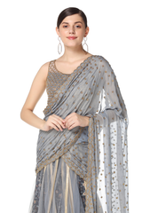 Amalia Lehenga Sari Set