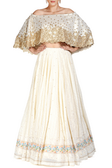 ADHA LEHENGA & CAPE