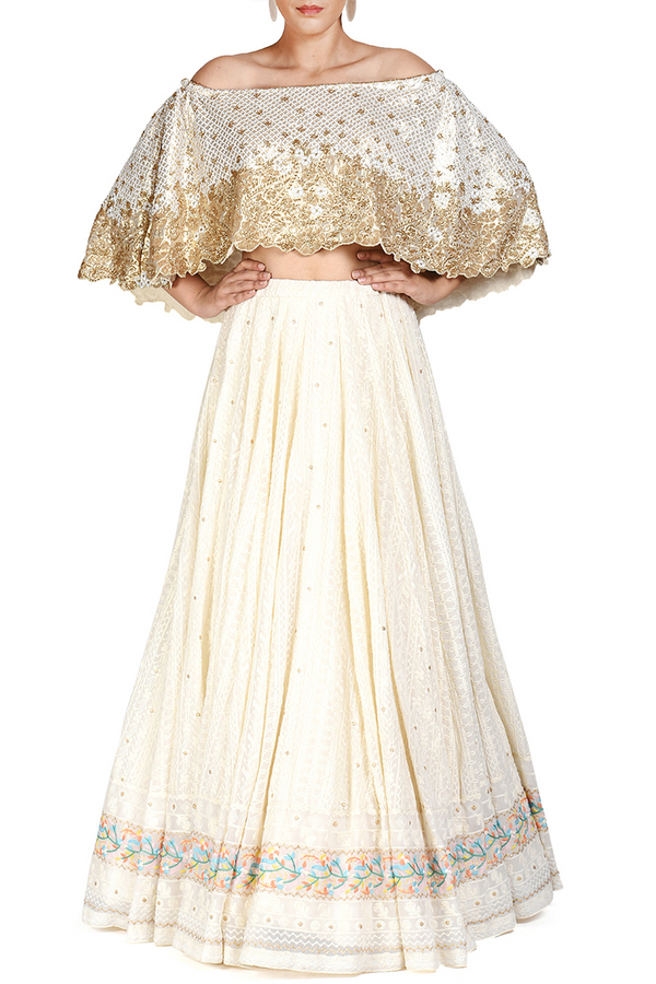 ADHA LEHENGA & CAPE