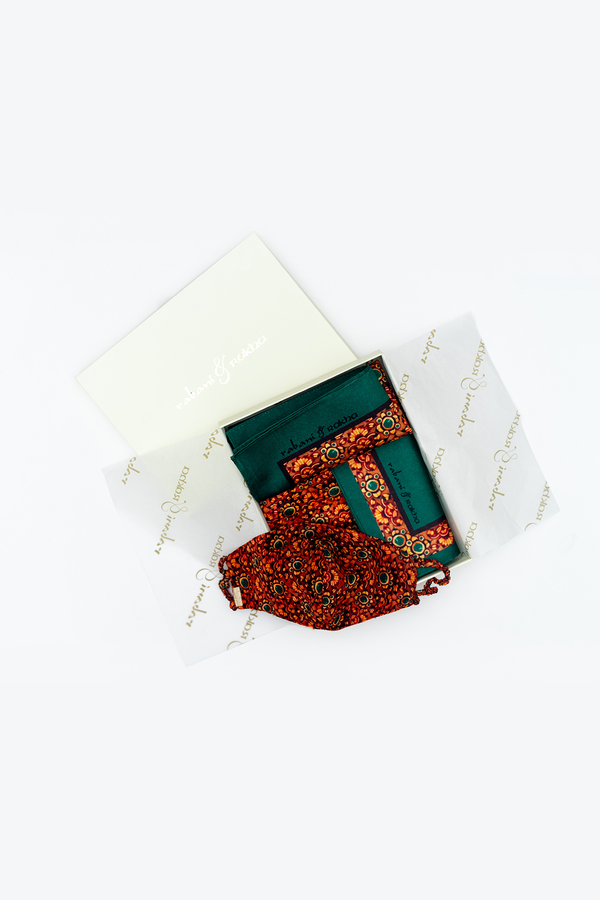 pocket square and mask combo online shopping india  