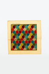 Multi Colored, Teal, & Blue Printed Pocket Square Gift Box
