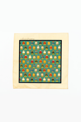 Multi Colored, Teal, & Blue Printed Pocket Square Gift Box