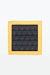 Dark Grey, Purple, & Grey Printed Pocket Square Gift Box