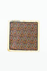 Dark Grey, Purple, & Grey Printed Pocket Square Gift Box