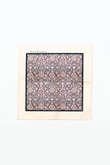 Amethyst Print Pocket Square and Mask Gift Box