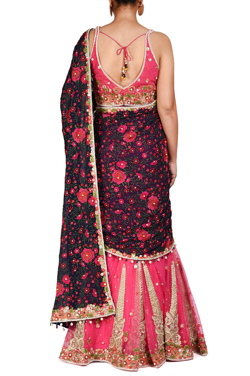 AQILA LEHENGA SARI SET