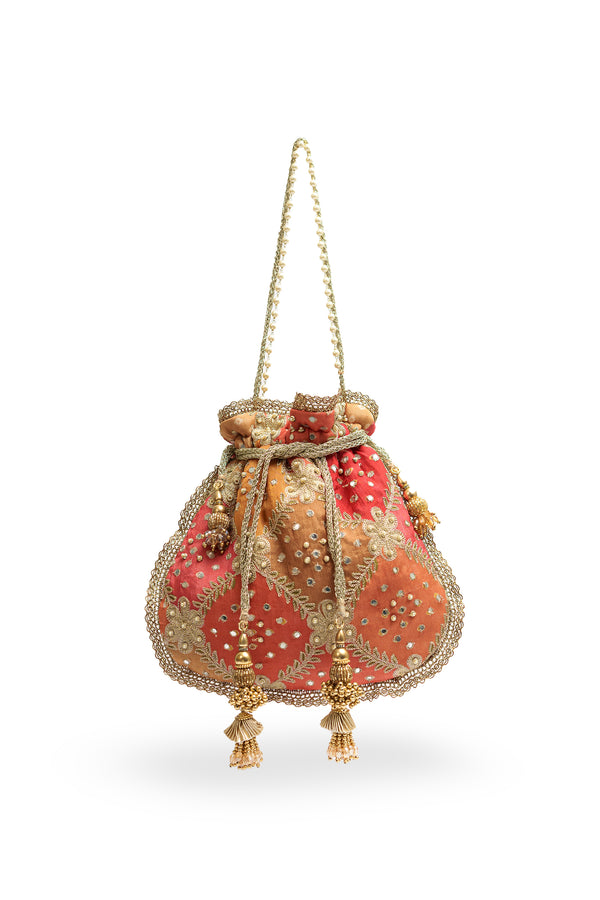 Bandhani Potli Bag