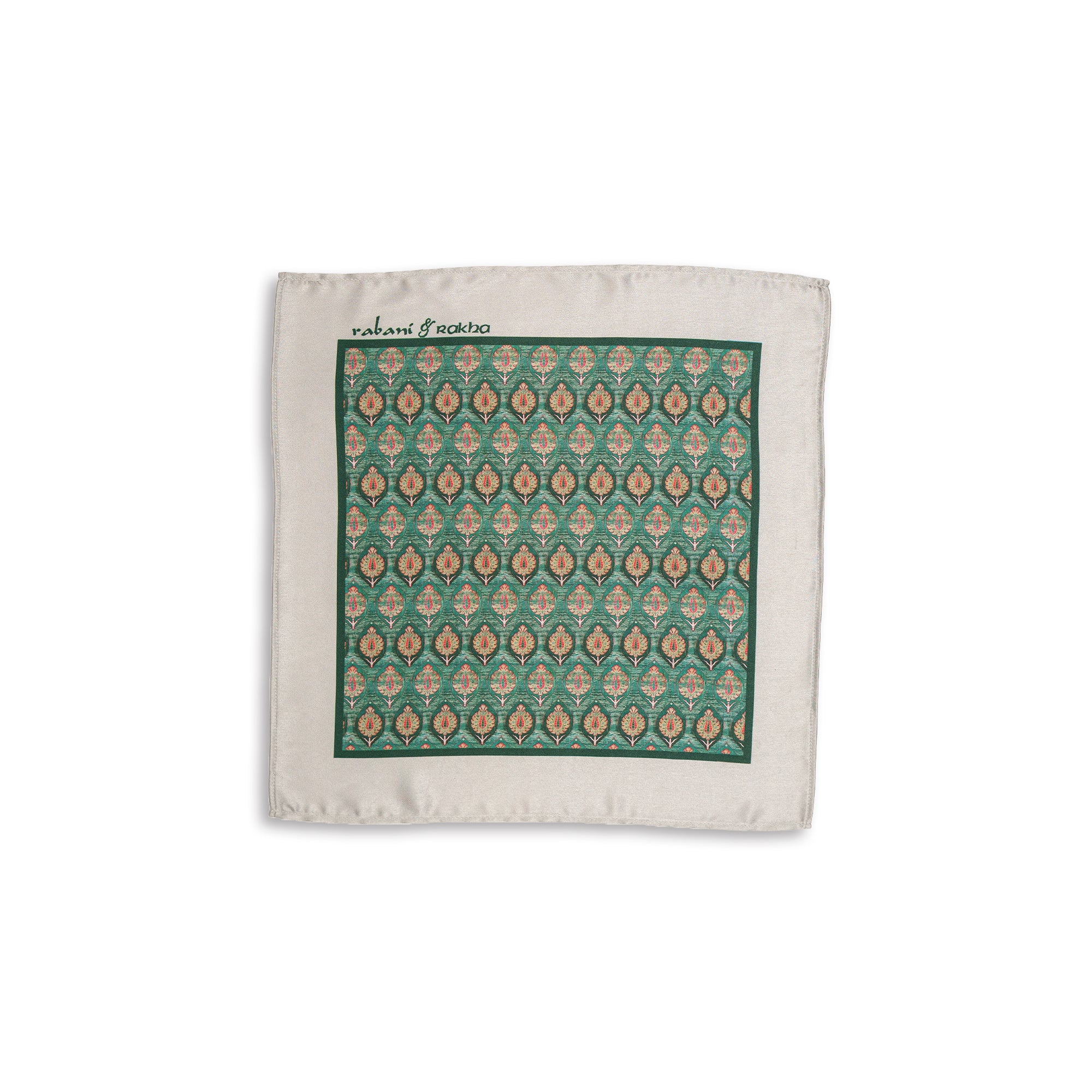 Satin Printed Pocket Square Gift Box (Set of 3)