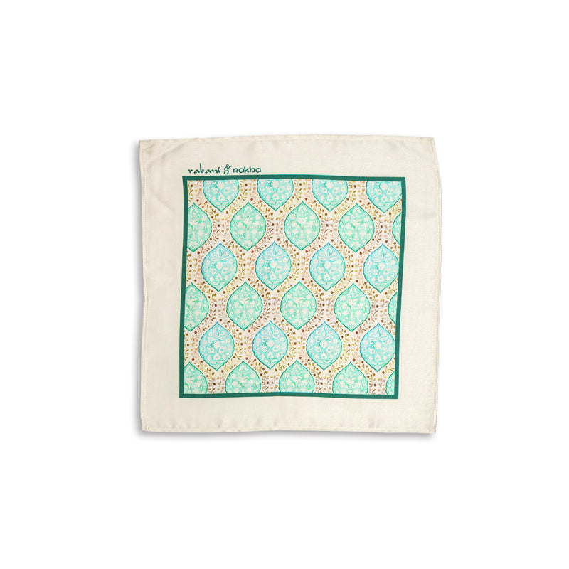 Satin Printed Pocket Square Gift Box (Set of 3)