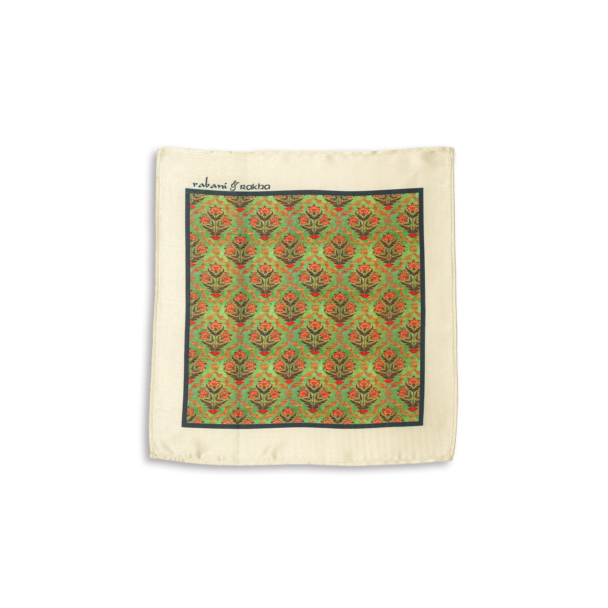 Satin Printed Pocket Square Gift Box (Set of 3)