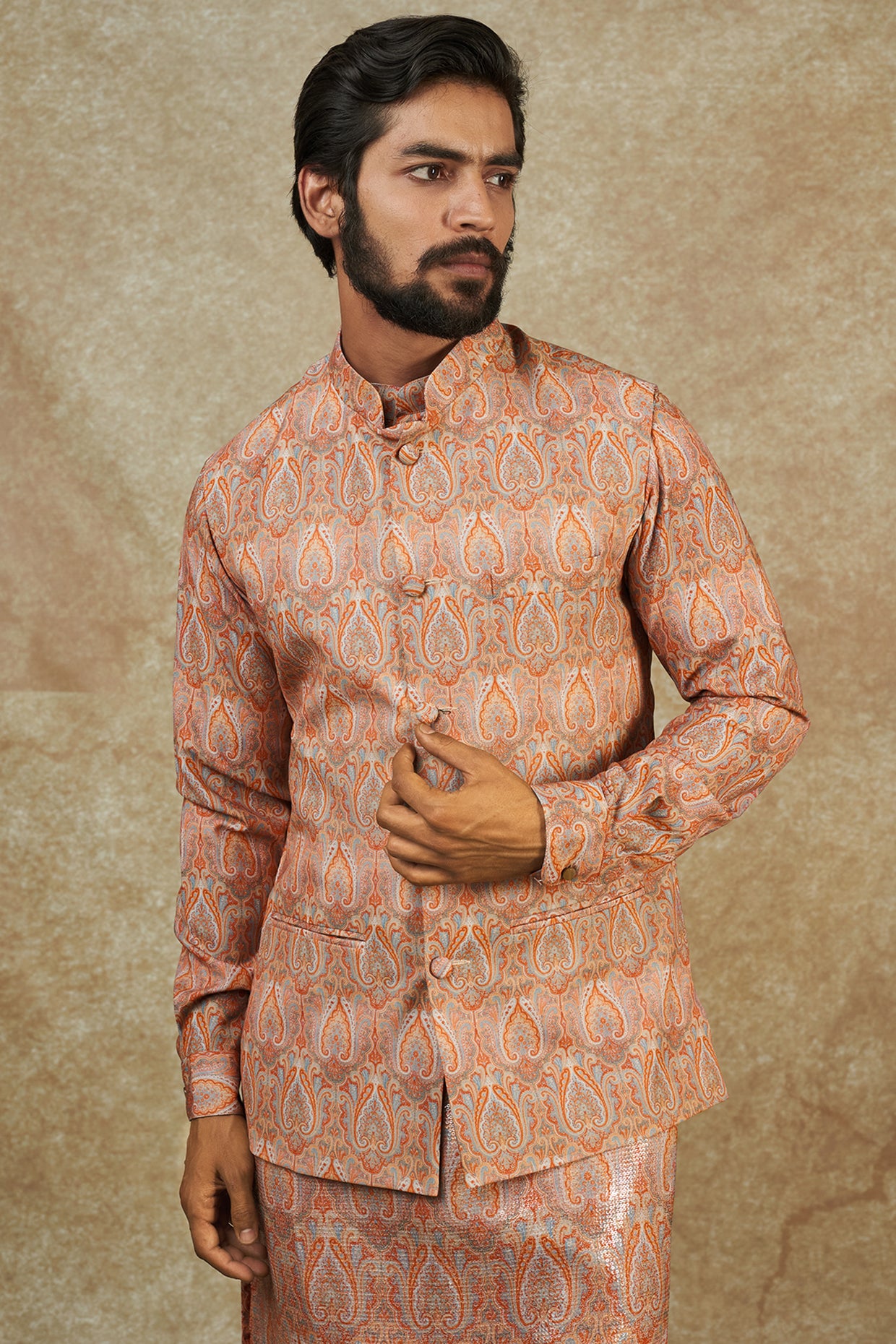 Kurta with jacket for men
