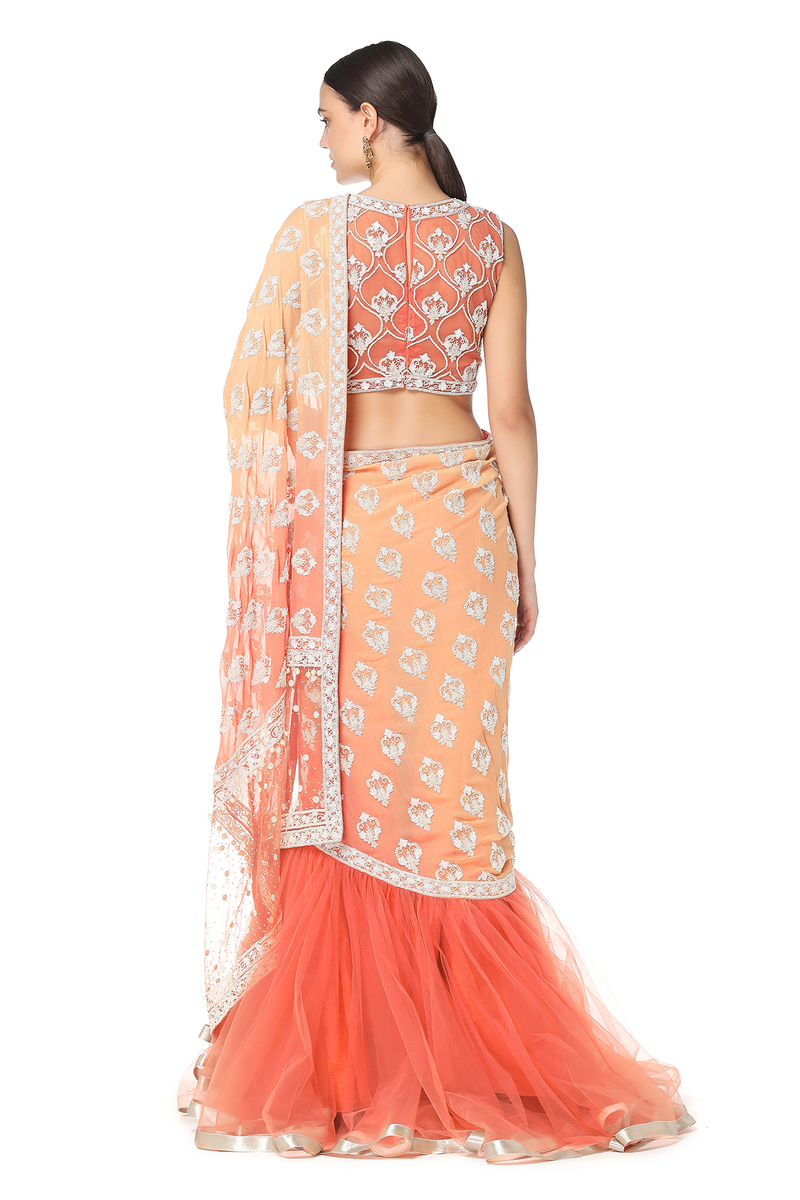 Naziha Lehenga Sari