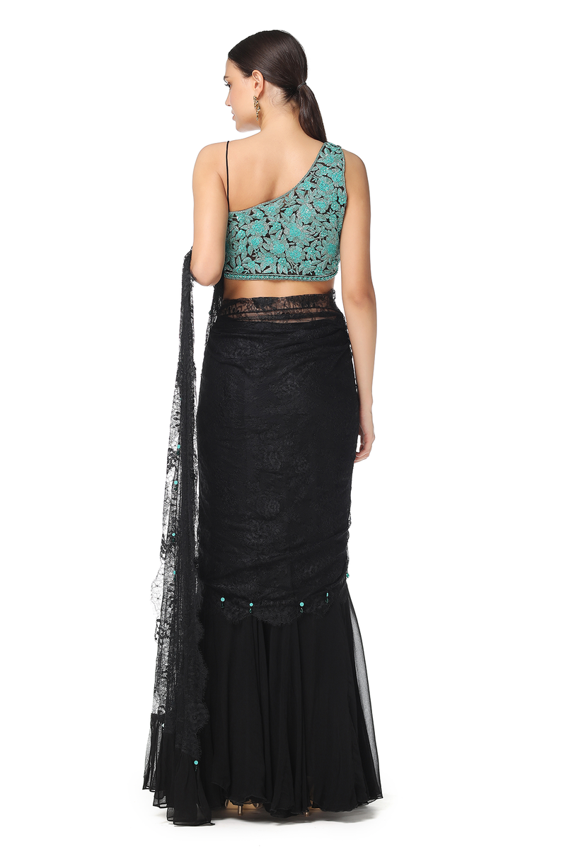 Safiya Lehenga Sari