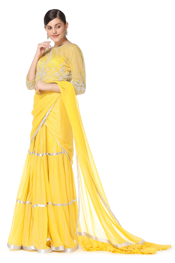 Amalia Lehenga Sari