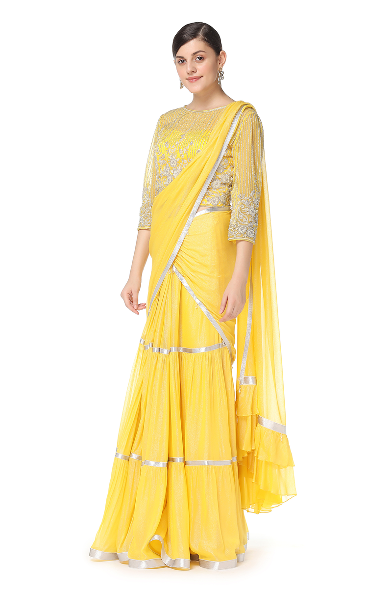 Amalia Lehenga Sari